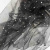 Сетка Фатин Глитер Спейс, 12 (+/-5) гр/м2, шир.150 см, 16-167/черный - купить в Новосибирске. Цена 184.03 руб.