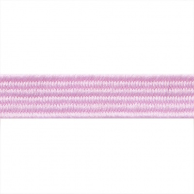 Резиновые нити с текстильным покрытием, шир. 6 мм ( упак.30 м/уп), цв.- 80-розовый - купить в Новосибирске. Цена: 155.22 руб.