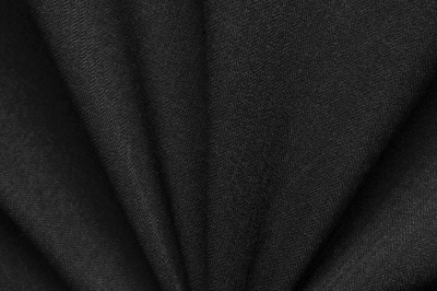 Ткань костюмная 21699 1144/1178, 236 гр/м2, шир.150см, цвет чёрный - купить в Новосибирске. Цена 455.40 руб.