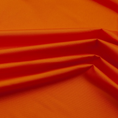 Курточная ткань Дюэл (дюспо) 16-1359, PU/WR/Milky, 80 гр/м2, шир.150см, цвет оранжевый - купить в Новосибирске. Цена 141.80 руб.