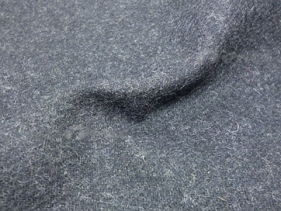 Ткань костюмная п/шерсть №2096-2-2, 300 гр/м2, шир.150см, цвет т.серый - купить в Новосибирске. Цена 517.53 руб.