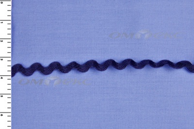 Тесьма плетеная "Вьюнчик"/т.синий - купить в Новосибирске. Цена: 48.03 руб.