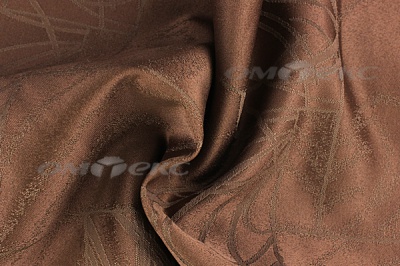 Портьерная ткань BARUNDI (290см) col.8 шоколад - купить в Новосибирске. Цена 528.28 руб.