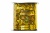 Пайетки "ОмТекс" на нитях, SILVER SHINING, 6 мм F / упак.91+/-1м, цв. 48 - золото - купить в Новосибирске. Цена: 356.19 руб.