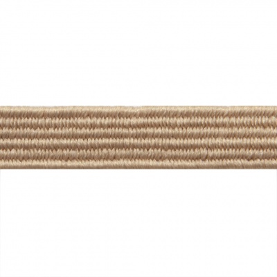Резиновые нити с текстильным покрытием, шир. 6 мм ( упак.30 м/уп), цв.- 97-бежевый - купить в Новосибирске. Цена: 152.05 руб.