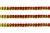Пайетки "ОмТекс" на нитях, CREAM, 6 мм С / упак.73+/-1м, цв. 96 - красный - купить в Новосибирске. Цена: 484.77 руб.