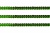 Пайетки "ОмТекс" на нитях, SILVER-BASE, 6 мм С / упак.73+/-1м, цв. 4 - зеленый - купить в Новосибирске. Цена: 484.77 руб.