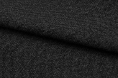 Ткань костюмная 21699 1144/1178, 236 гр/м2, шир.150см, цвет чёрный - купить в Новосибирске. Цена 455.40 руб.