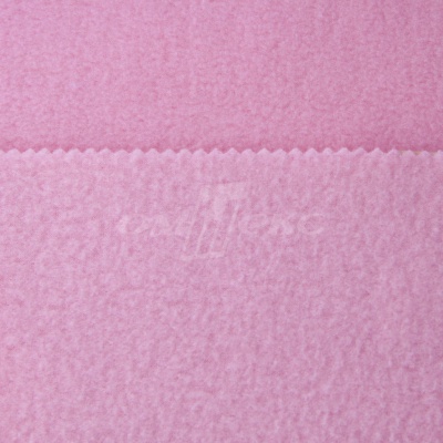 Флис окрашенный 15-2215, 250 гр/м2, шир.150 см, цвет светло-розовый - купить в Новосибирске. Цена 580.31 руб.
