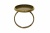 Заготовка для рукоделия металлическая фигурная для кольца 15мм - купить в Новосибирске. Цена: 7.44 руб.