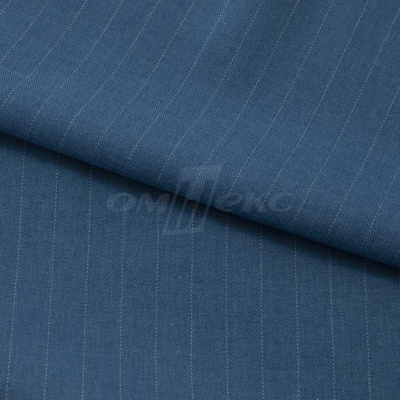 Костюмная ткань "Жаклин", 188 гр/м2, шир. 150 см, цвет серо-голубой - купить в Новосибирске. Цена 426.49 руб.