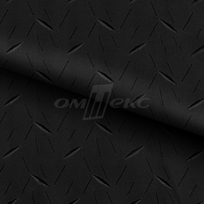 Ткань подкладочная жаккард Р14076-1, чёрный, 85 г/м2, шир. 150 см, 230T - купить в Новосибирске. Цена 166.45 руб.