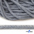 Шнур плетеный d-6 мм круглый, 70% хлопок 30% полиэстер, уп.90+/-1 м, цв.1086-голубой - купить в Новосибирске. Цена: 588 руб.