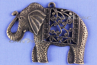 Декоративный элемент для творчества из металла "Слон"  - купить в Новосибирске. Цена: 26.66 руб.