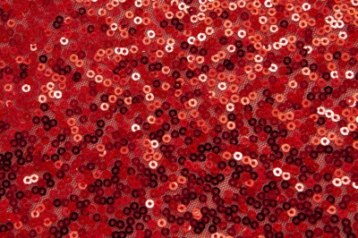 Сетка с пайетками №18, 188 гр/м2, шир.130см, цвет красный - купить в Новосибирске. Цена 371 руб.