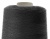 Швейные нитки (армированные) 28S/2, нам. 2 500 м, цвет чёрный - купить в Новосибирске. Цена: 139.91 руб.