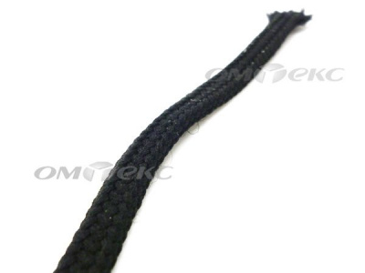 Шнурки т.3 200 см черн - купить в Новосибирске. Цена: 21.69 руб.