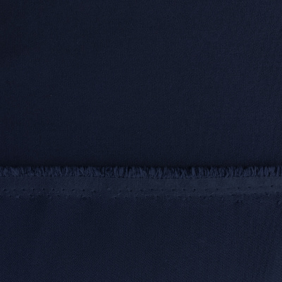 Костюмная ткань "Элис", 220 гр/м2, шир.150 см, цвет т.синий - купить в Новосибирске. Цена 308 руб.