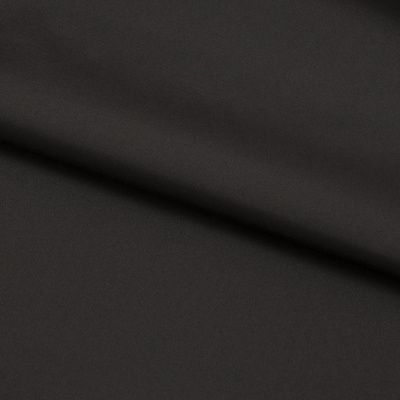 Курточная ткань Дюэл Middle (дюспо), WR PU Milky, Black/Чёрный 80г/м2, шир. 150 см - купить в Новосибирске. Цена 123.45 руб.